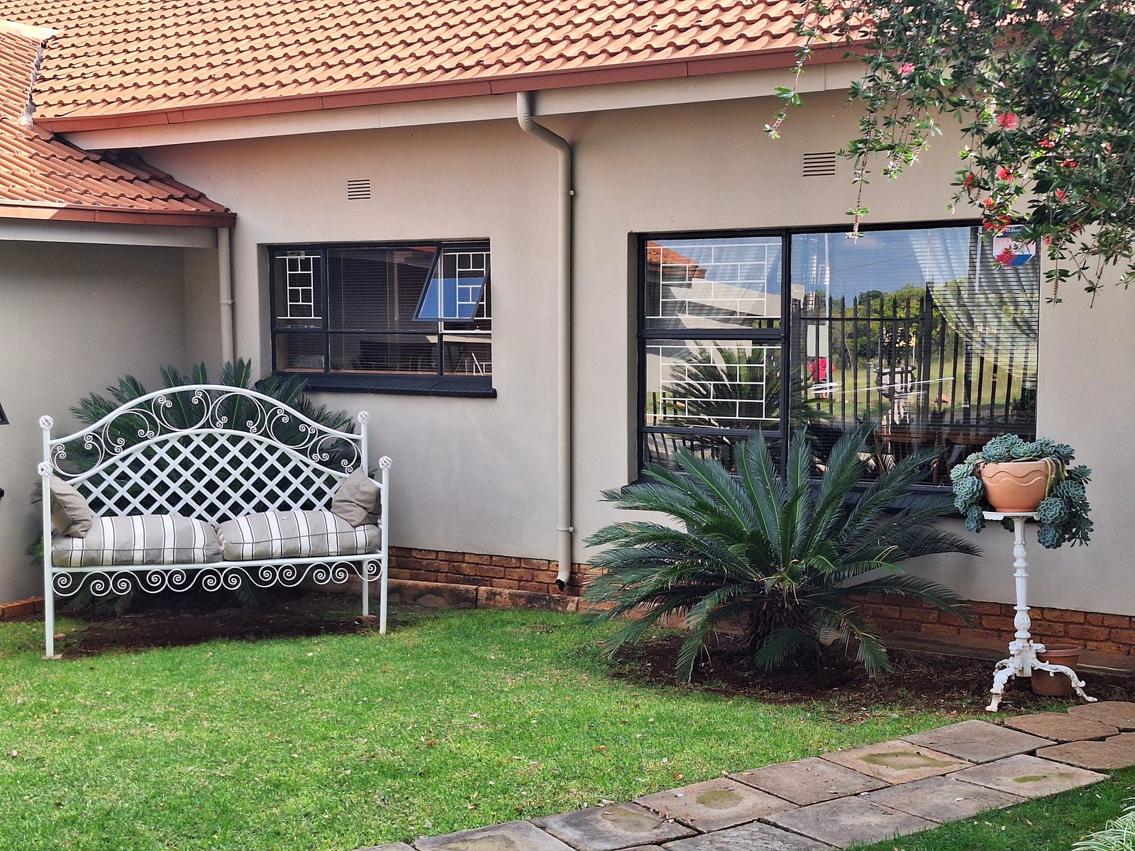 Landscaped garden